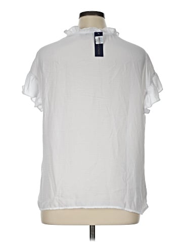 Adrienne Vittadini Short Sleeve Blouse (view 2)