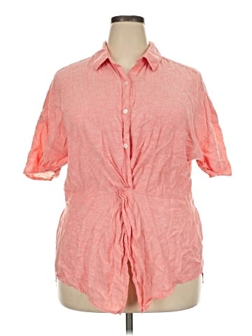Caslon Short Sleeve Blouse (view 1)