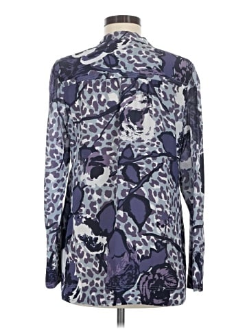 Tory Burch Long Sleeve Silk Top (view 2)