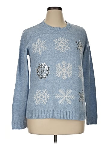Karen Scott Pullover Sweater (view 1)