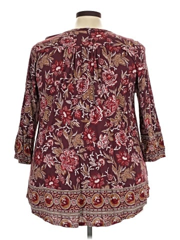 Lucky Brand 3/4 Sleeve Blouse (view 2)