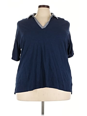 Lands' End 3/4 Sleeve T-Shirt (view 1)
