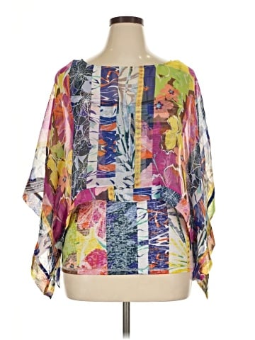 V Cristina 3/4 Sleeve Blouse (view 1)
