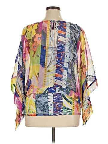 V Cristina 3/4 Sleeve Blouse (view 2)