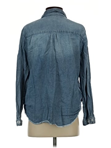 Democracy Long Sleeve Button-Down Shirt (view 2)
