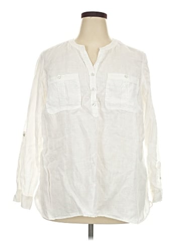 Talbots 3/4 Sleeve Blouse (view 1)