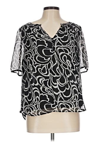 Ann Taylor LOFT Short Sleeve Blouse (view 1)