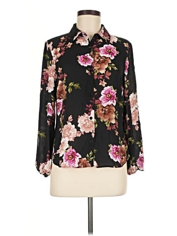 INC International Concepts Long Sleeve Blouse (view 1)