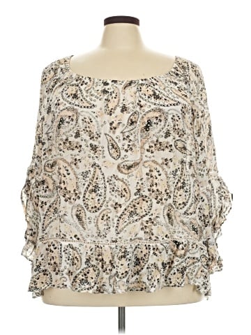 Fever 3/4 Sleeve Blouse (view 1)
