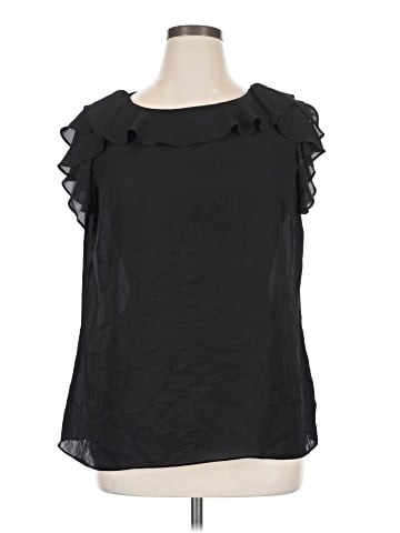 Worthington Sleeveless Blouse (view 1)