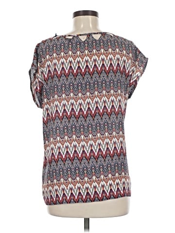 Skies Are Blue Short Sleeve Top (view 2)