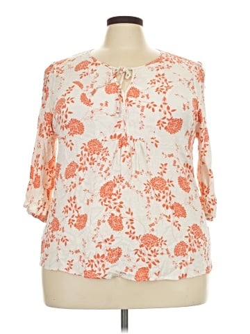 Papermoon 3/4 Sleeve Blouse (view 1)