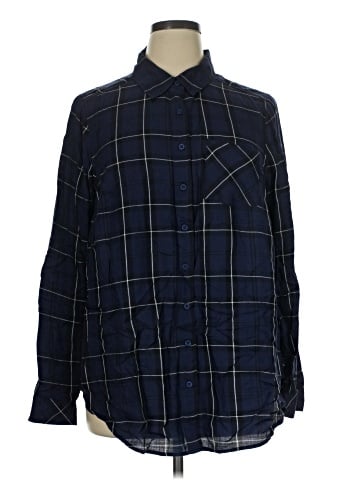 Torrid Long Sleeve Button-Down Shirt (view 1)
