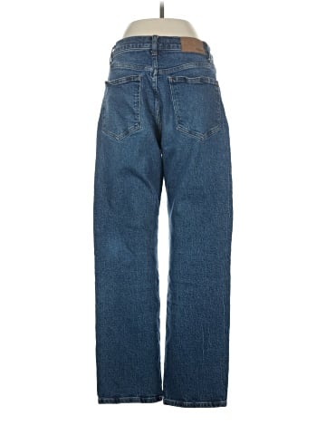 Madewell The Petite '90s Straight Jean in Barlow Wash (view 2)