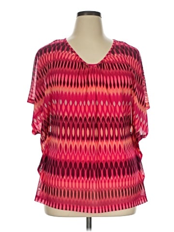 Apt. 9 Short Sleeve Blouse (view 1)