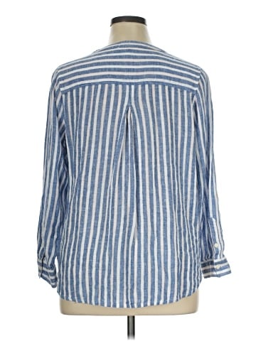 Lucky Brand 3/4 Sleeve Button-Down Shirt (view 2)