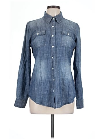 Van Heusen Long Sleeve Button-Down Shirt (view 1)
