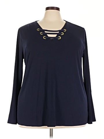 MICHAEL Michael Kors Long Sleeve Top (view 1)