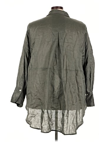 City Chic Long Sleeve Button-Down Shirt (view 2)