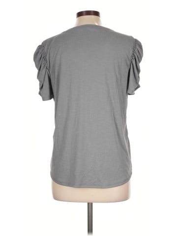 Green Envelope Short Sleeve Top (view 2)