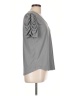 Green Envelope Gray Short Sleeve Top Size L - photo 4