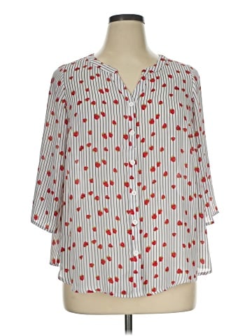 Catherines 3/4 Sleeve Blouse (view 1)