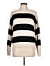 Splendid Stripes Ivory Pullover Sweater Size L - photo 1