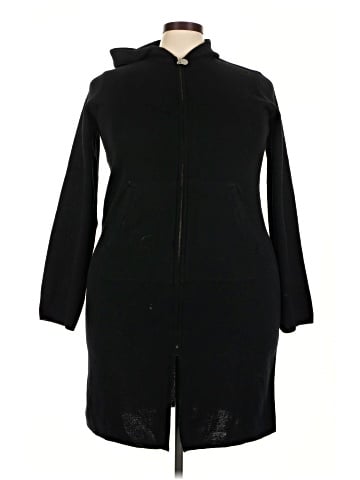 Joan Vass Wool Cardigan (view 1)