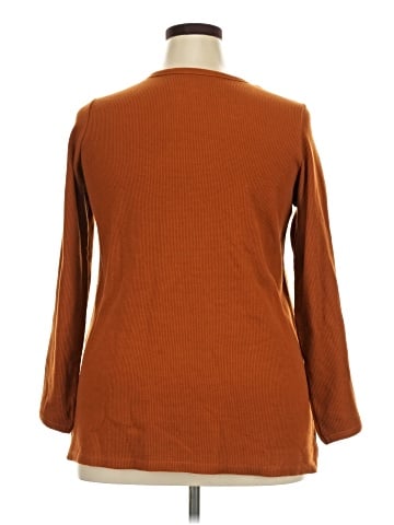 Woman Within Pullover Sweater (view 2)