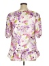 Ruby Rox 100% Polyester Purple 3/4 Sleeve Blouse Size 1X - photo 2