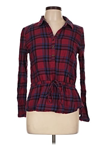 Derek Heart Long Sleeve Blouse (view 1)