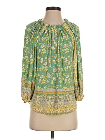 Democracy 3/4 Sleeve Blouse (view 1)