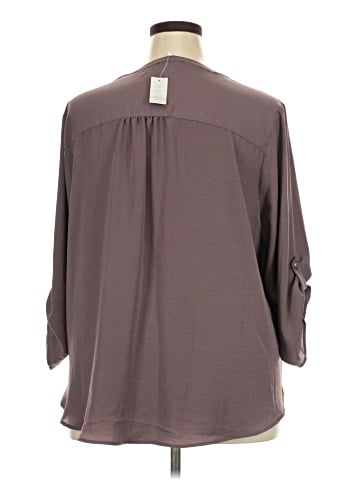 Maurices 3/4 Sleeve Blouse (view 2)