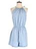 Vero Moda 100% Polyester Hearts Blue Romper Size M - photo 1