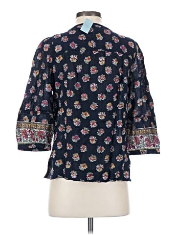 Ann Taylor LOFT 3/4 Sleeve Blouse (view 2)