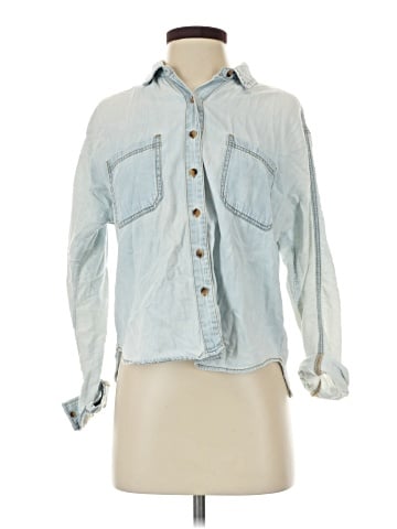 BDG Long Sleeve Button-Down Shirt (view 1)