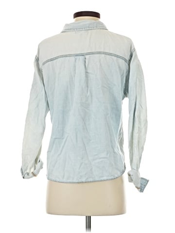 BDG Long Sleeve Button-Down Shirt (view 2)