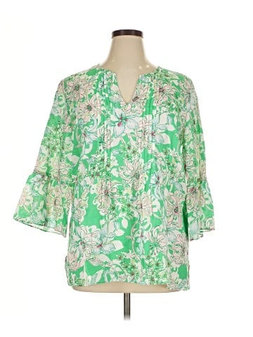 Lilly Pulitzer 3/4 Sleeve Blouse (view 1)