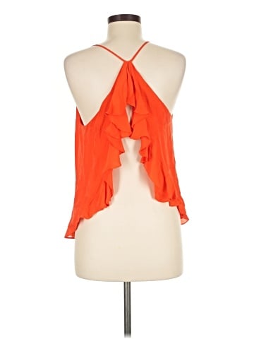 Haute Hippie Sleeveless Silk Top (view 2)