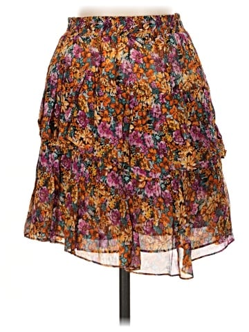Lavender Brown Casual Skirt (view 1)