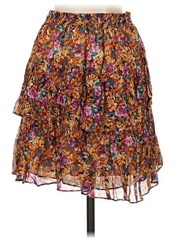 Lavender Brown Casual Skirt (view 2)