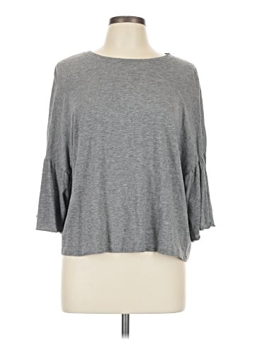 Trafaluc by Zara 3/4 Sleeve T-Shirt (view 1)