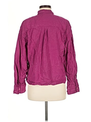 Maeve Long Sleeve Button-Down Shirt (view 2)
