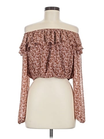 Altar'd State Long Sleeve Blouse (view 1)