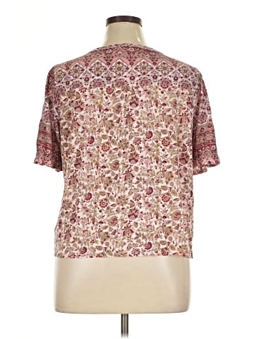 Lucky Brand Short Sleeve Blouse (view 2)