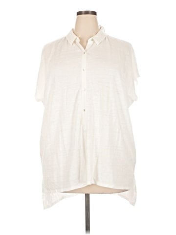 Eileen Fisher Short Sleeve Blouse (view 1)
