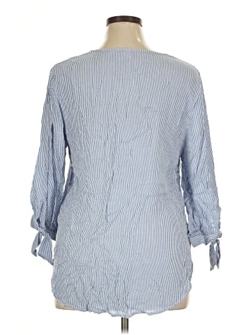 H&M L.O.G.G. 3/4 Sleeve Blouse (view 2)