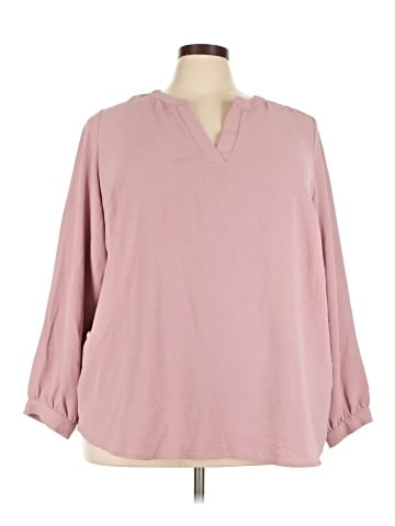 Adrianna Papell 3/4 Sleeve Blouse (view 1)
