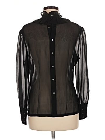 J. Peterman Long Sleeve Silk Top (view 2)