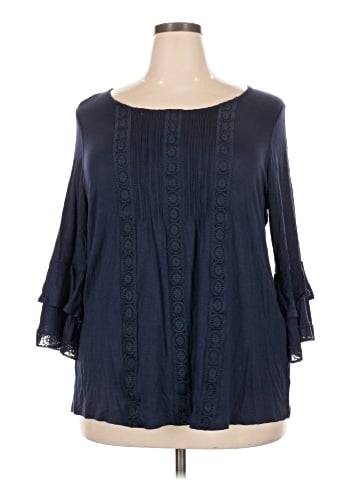 Westport 3/4 Sleeve Blouse (view 1)